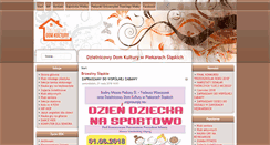 Desktop Screenshot of ddkpiekary.com.pl